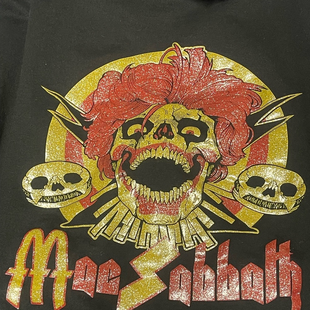 Spooky Mac Sabbath Scary Ronald McDonald Graphic Jacket